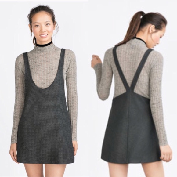 houndstooth pinafore